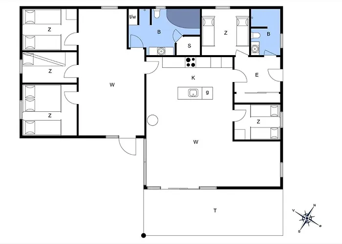 Casa vacanze M261-vaeggerlose-akacievej-15 Bøtø By